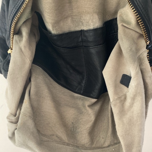 Botkier Bianca Black Large Leather Satchel Bag Purse - Picture 11 of 11